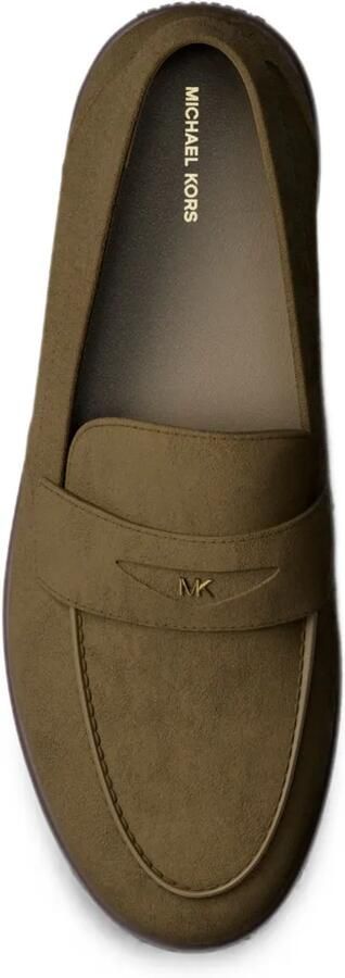 Michael Kors Wesley suède loafers Groen - Foto 4