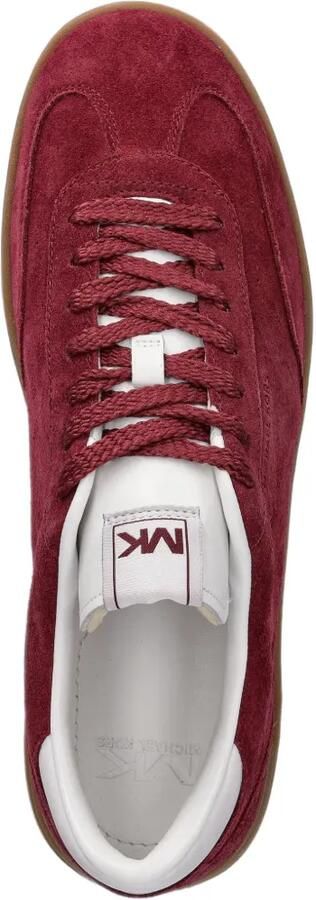 Michael Kors Wilton suède sneakers Rood