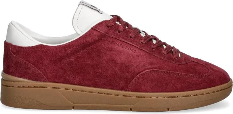 Michael Kors Wilton suède sneakers Rood - Foto 4