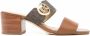 Michael Kors Summer sandalen met dubbele bandjes Bruin - Thumbnail 2