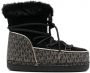 Michael Kors Comet enkellaarzen met logo Bruin - Thumbnail 1
