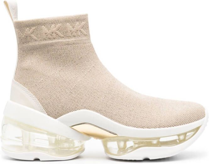 Michael Kors Olympia Bootie Extreme sneakers Beige