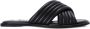 Michael Kors Portia leren slippers Zwart - Thumbnail 1