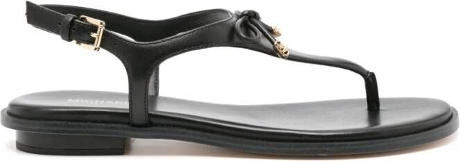 Michael Kors Sandalen met strikdetail Zwart