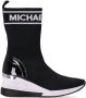 Michael Kors Skyler sneakers met sleehak Zwart - Thumbnail 1