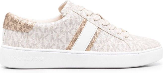 Michael Kors Sneakers met ronde neus Beige