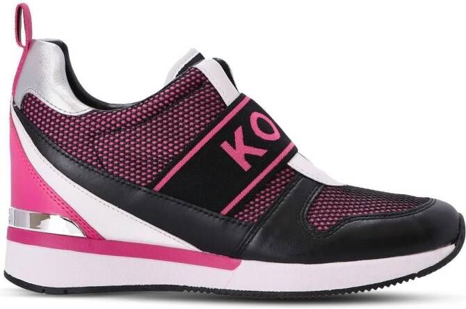 Michael Kors Georgie sneakers met plateauzool Roze