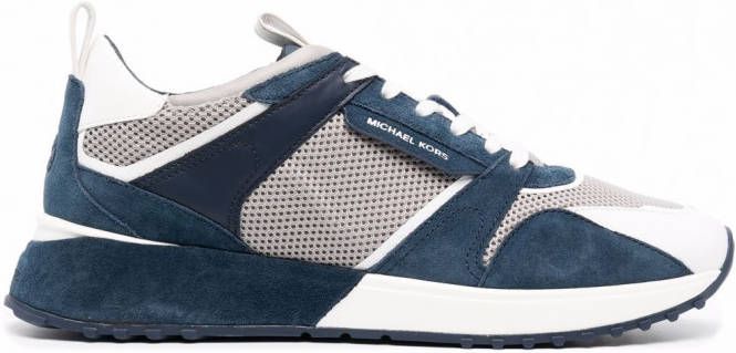 Michael Kors Leren sneakers Blauw - Schoenen.nl
