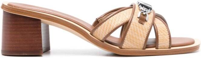 Michael Kors 57 mm Tiffanie muiltjes Beige