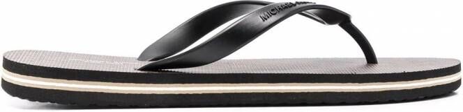 Michael Kors Travis teenslippers met bandje Zwart