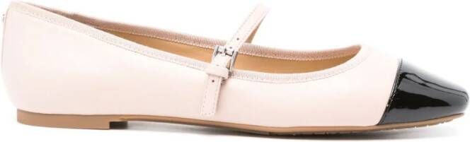 Michael Kors Collection Regan Flex leren loafers Zwart