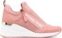 Michael Kors Willis sneakers met sleehak Roze - Thumbnail 1