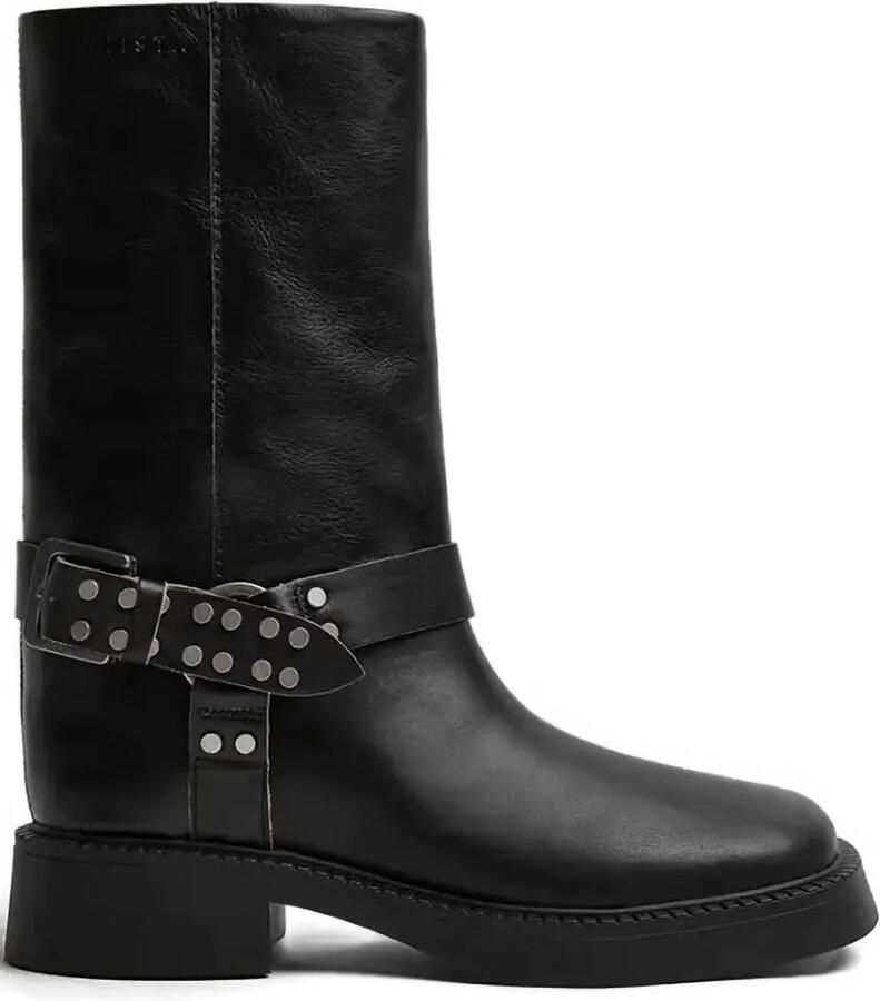 Miista 30 mm Maitea bikerlaarzen met studs Zwart