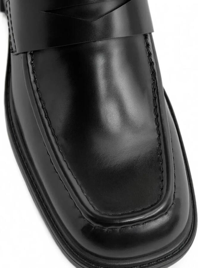 Miista Amelia loafers met blokhak en vierkante neus Zwart - Foto 2