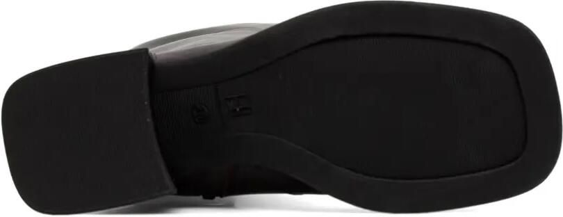 Miista Brunildha knielaarzen met vierkante neus Rood - Foto 5