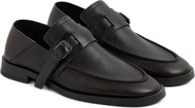 Miista Els buckle-strap loafers Bruin