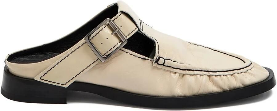 Miista Gianna muiltjes met gesp Beige