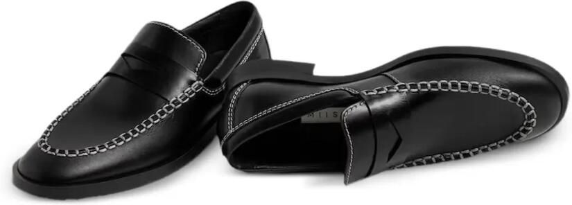 Miista Lucan leren loafers Zwart - Foto 4