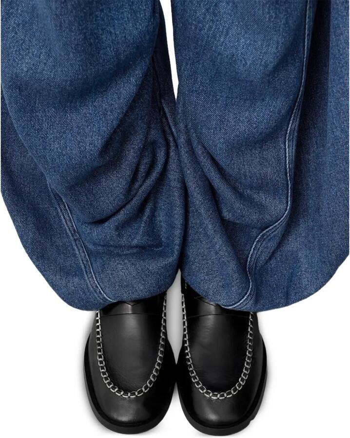 Miista Lucan leren loafers Zwart - Foto 2