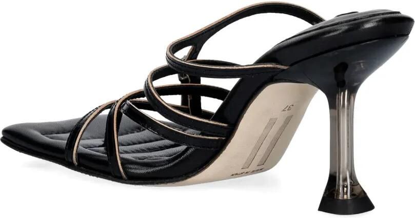 Miista Sandalen met vierkante neus Zwart - Foto 4