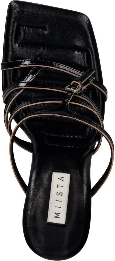 Miista Sandalen met vierkante neus Zwart - Foto 3