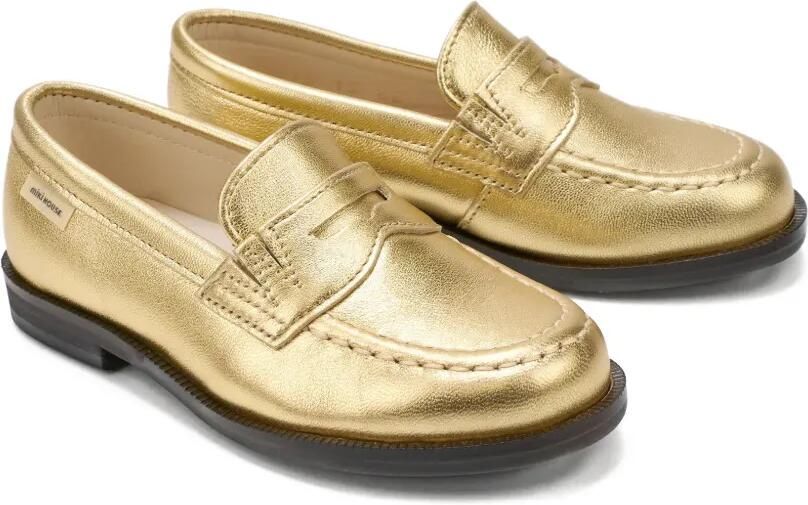 Miki House Golden Heir loafers Goud