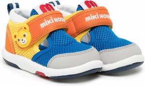 Miki House Sandalen met klittenband Blauw