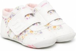 Miki House Sneakers met bloemenprint Roze