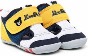 Miki House Sneakers met geborduurd logo Wit