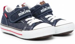 Miki House Sneakers met klittenband Blauw