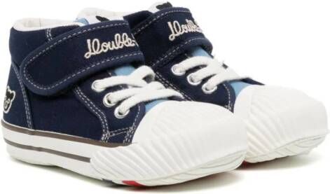 Miki House Sneakers met klittenband Blauw