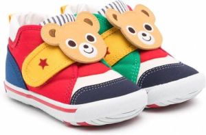Miki House Sneakers met klittenband Rood