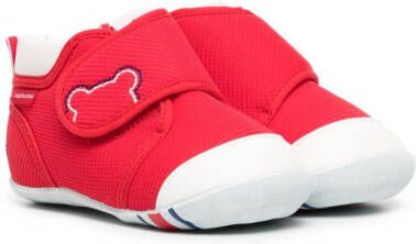 Miki House Sneakers met klittenband Rood