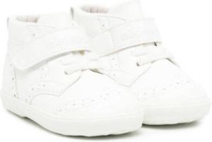 Miki House Sneakers met klittenband Wit