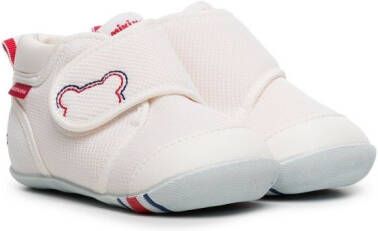 Miki House Sneakers met klittenband Wit