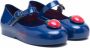 Mini Melissa White Snow ballerina's met ronde neus Blauw - Thumbnail 1