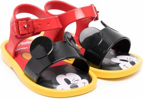 Mini Melissa Mickey Mouse sandalen Rood