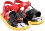 Mini Melissa Mickey Mouse sandalen Rood - Thumbnail 1