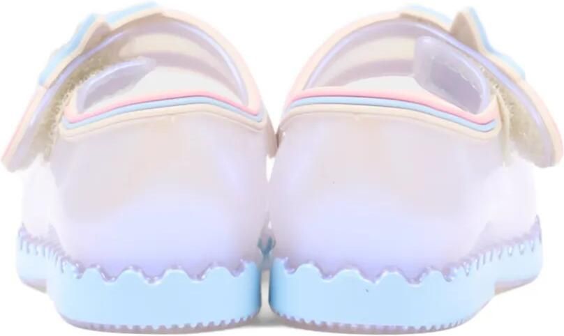 Mini Melissa Ballerina's met klittenband en sterpatch Paars - Foto 3