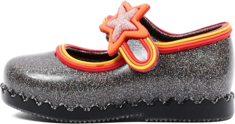 Mini Melissa Ballerina's met sterpatch en glitters Grijs - Foto 5