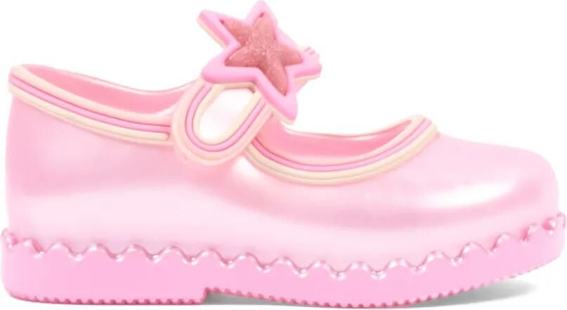 Mini Melissa Hip ballerina's met sterpatch Roze - Foto 4