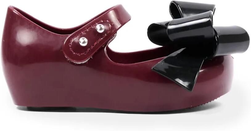 Mini Melissa Ballerina's met strikdetail Rood