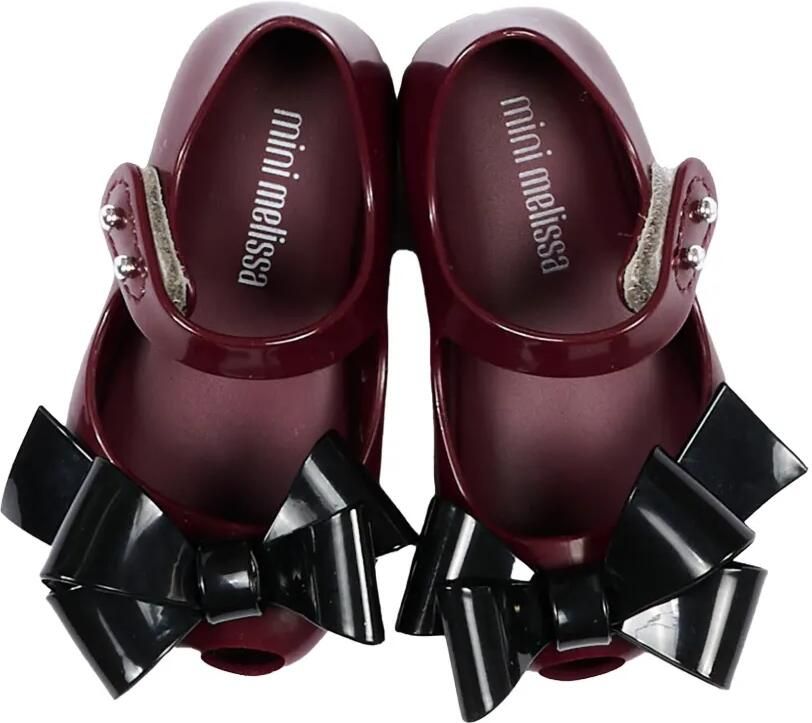 Mini Melissa Ballerina's met strikdetail Rood - Foto 2