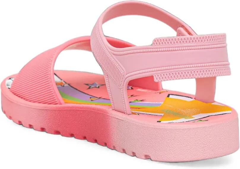 Mini Melissa Colors rainbow-print touch-strap sandals Roze - Foto 2