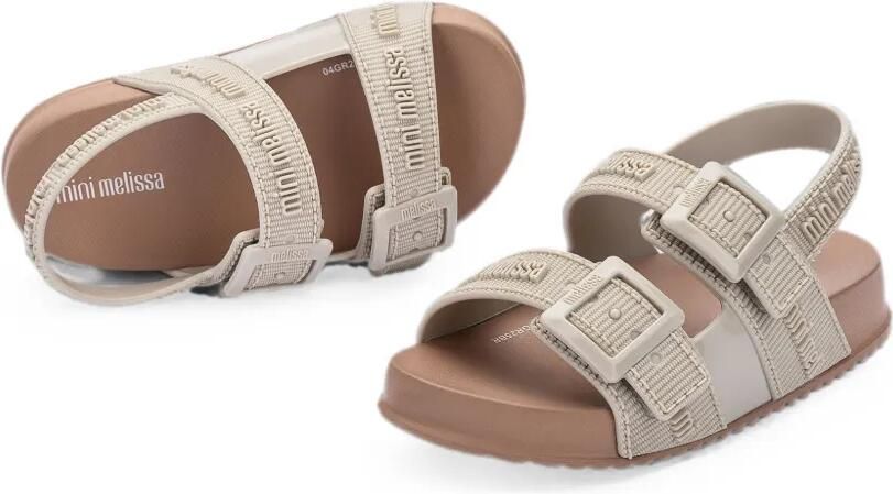 Mini Melissa Cozy M Lover platte sandalen Beige - Foto 3