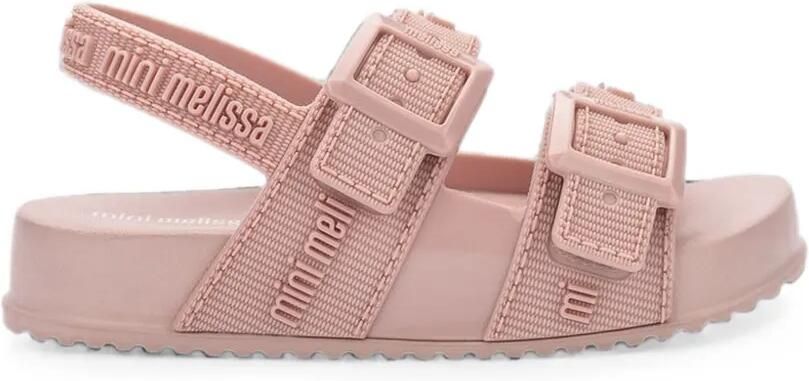 Mini Melissa Cozy M-Lover sandalen met gespsluiting Roze