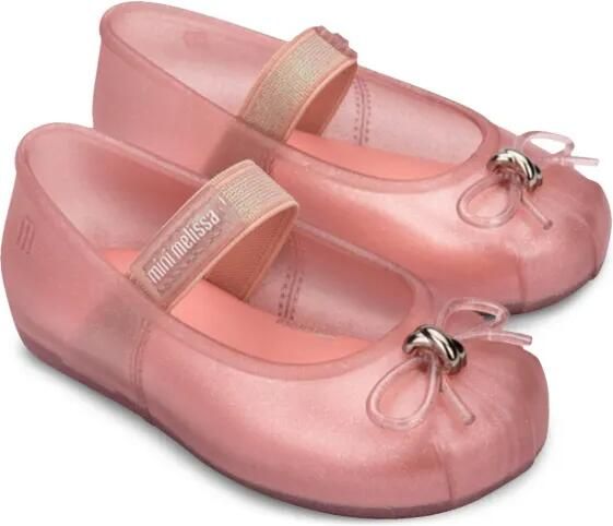 Mini Melissa Doorzichtige ballerina's Roze