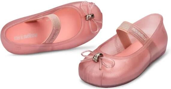 Mini Melissa Doorzichtige ballerina's Roze - Foto 3