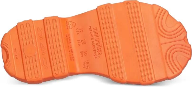 Mini Melissa Ella buckle-fastening cage sandals Oranje - Foto 5