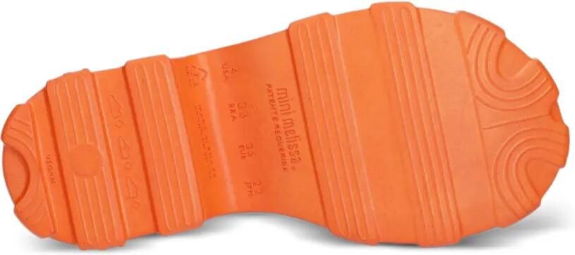 Mini Melissa Ella buckle-fastening platform sandals Oranje - Foto 5